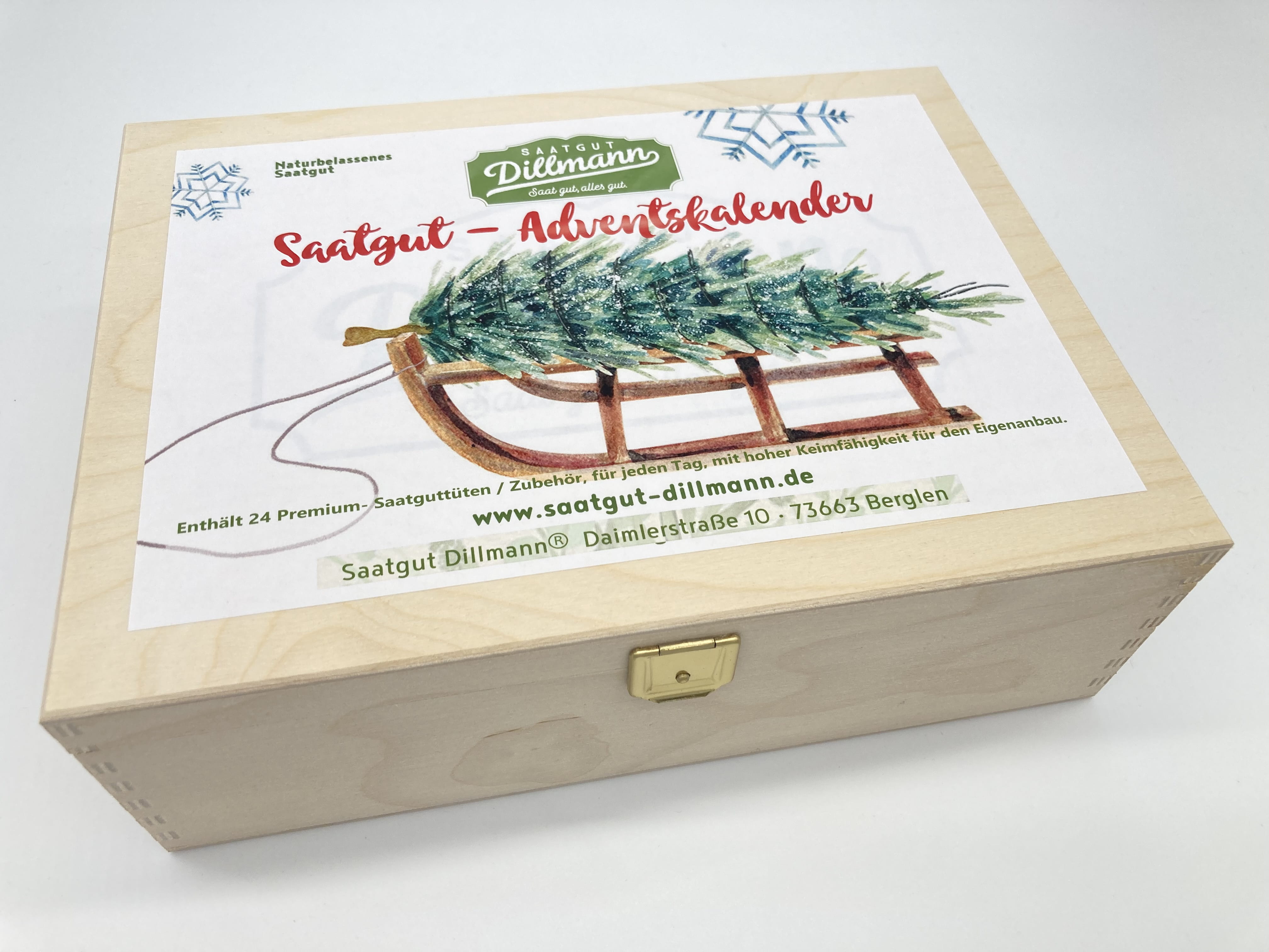 Adventskalender Saatgut-Box Adventskalender Saatgut-Box
