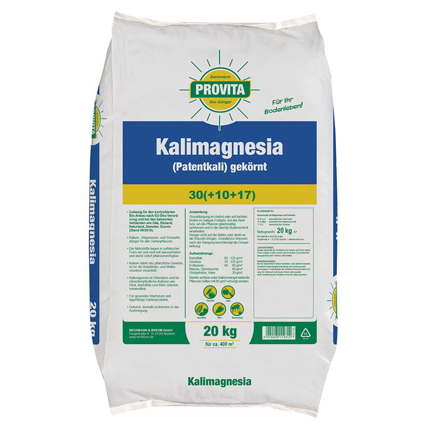 Magnesia potassica / sacchetto di potassa brevettato 20 kg (autorizzato per l'agricoltura biologica) Magnesia potassica / sacchetto di potassa brevettato 20 kg (autorizzato per l'agricoltura biologica)
