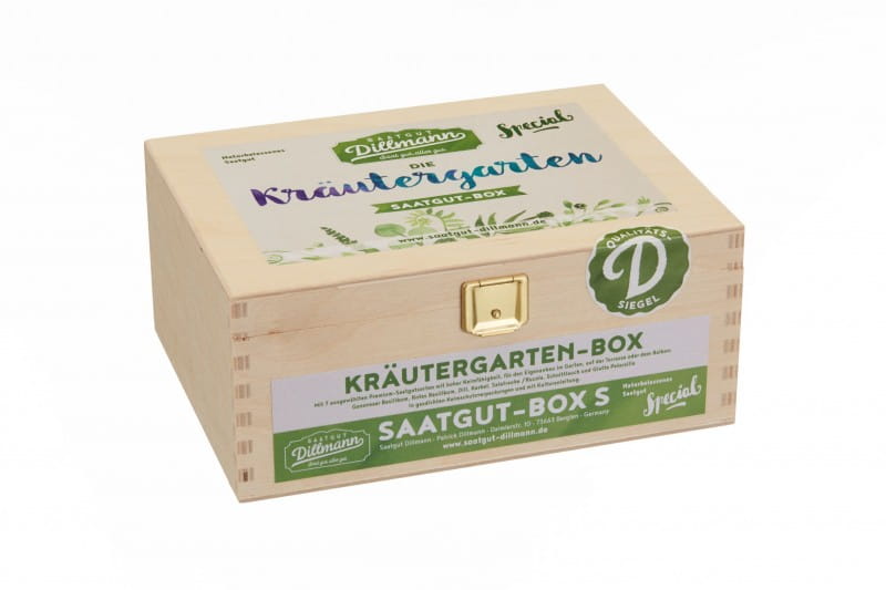 Kräutergarten Saatgut-Box S Bio Kräutergarten Saatgut-Box S Bio