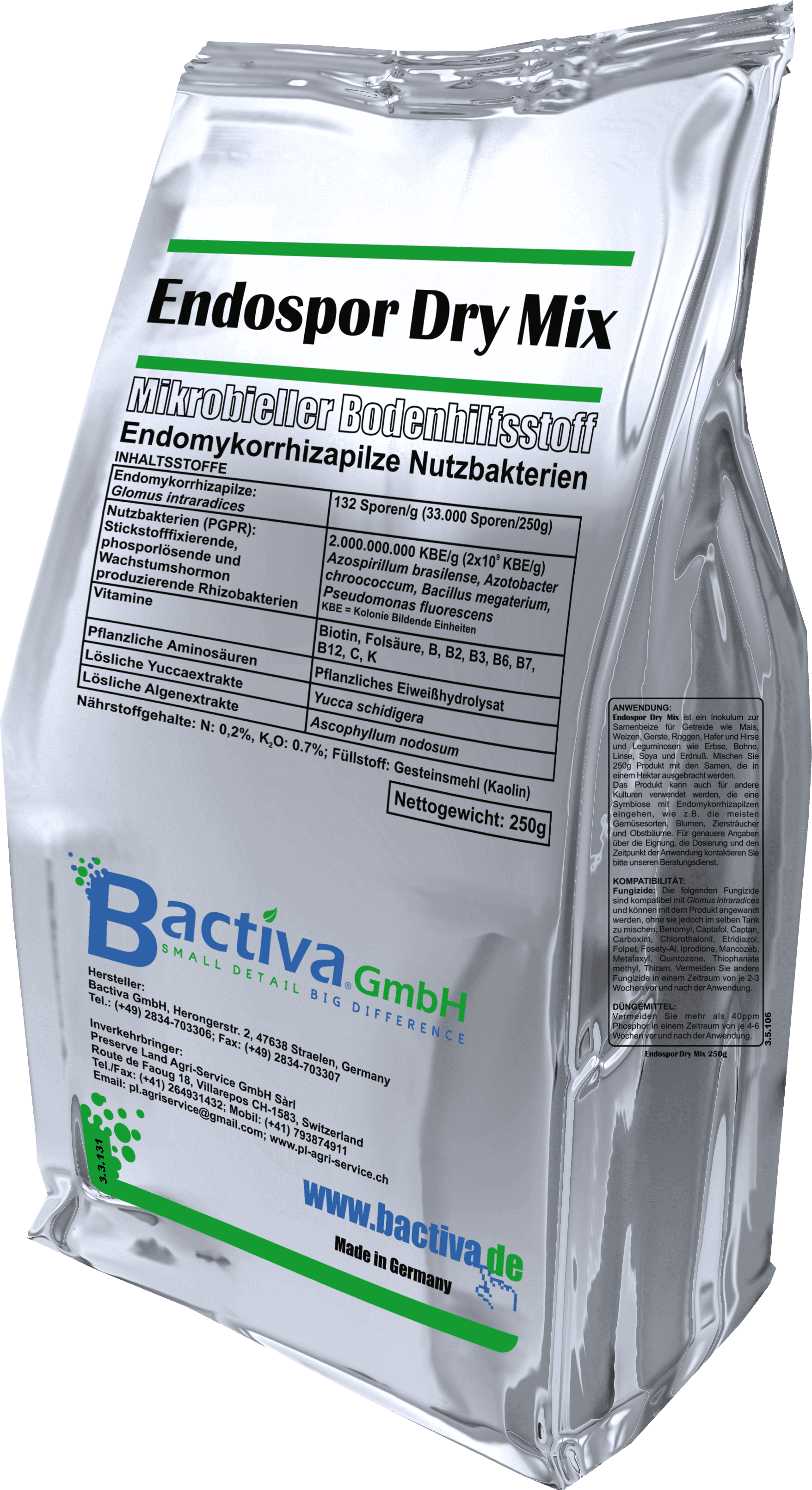 Endospor Dry Mix® (250 g) Endospor Dry Mix® (250 g)