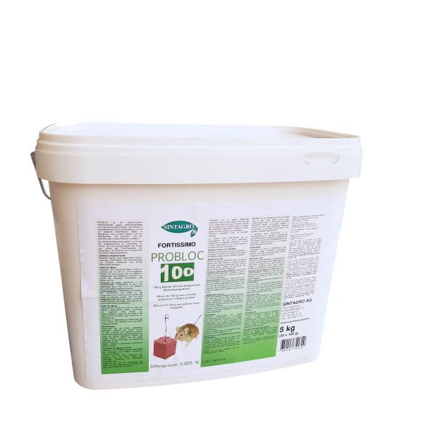 Fortissimo Probloc - Esca per topi e ratti 5 kg Fortissimo Probloc - Esca per topi e ratti 5 kg