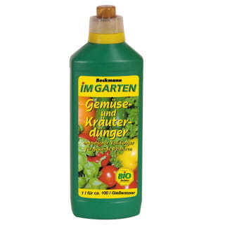 Bio Engrais pour légumes et herbes aromatiques liquide (1 litre) Bio Engrais pour légumes et herbes aromatiques liquide (1 litre)