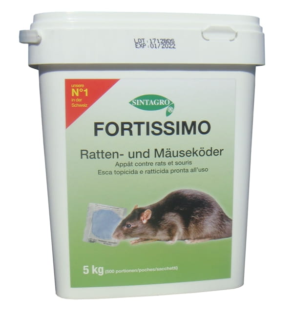 Esca per topi e ratti Fortissimo professional Esca per topi e ratti Fortissimo professional