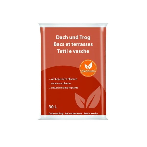 Dach- und Trogerde extensiv Dach- und Trogerde extensiv