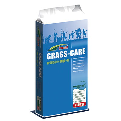 Engrais gazon d'automne premium DCM Grass Care - 25kg Engrais gazon d'automne premium DCM Grass Care - 25kg